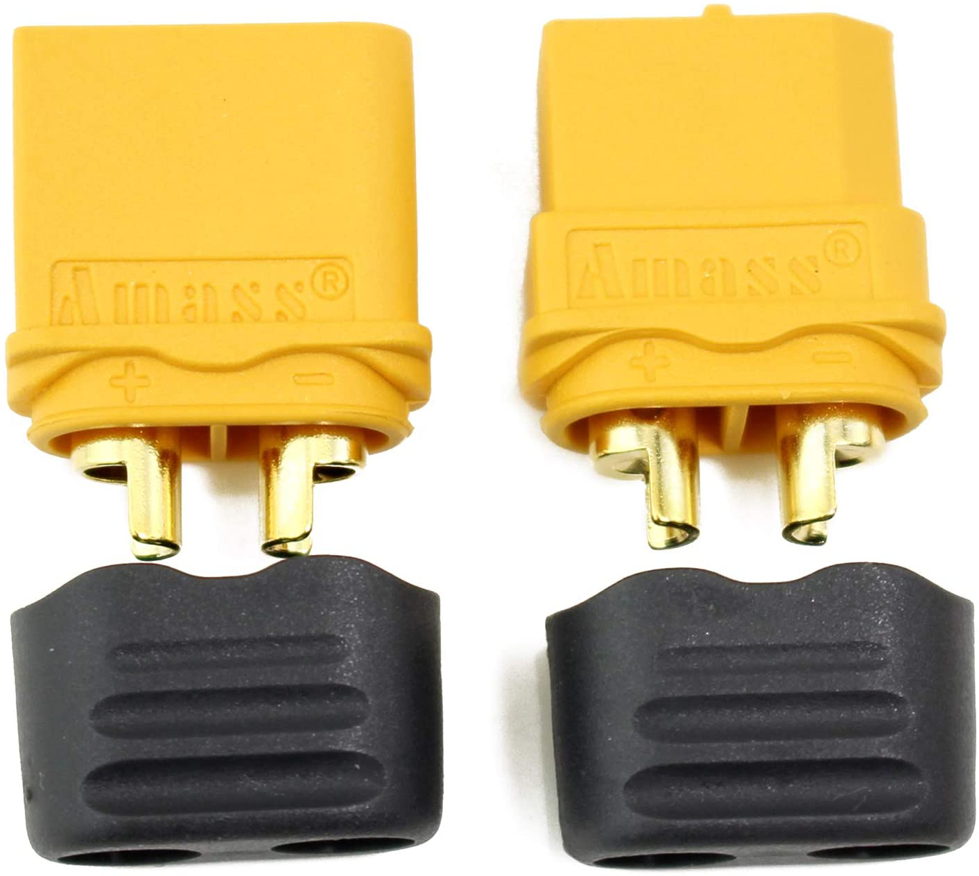 Rynx | Amass 20 Pair XT60H Bullet Connector Plug Upgraded from XT60 Coating Female & Male Gold Plated for RC Parts … … …