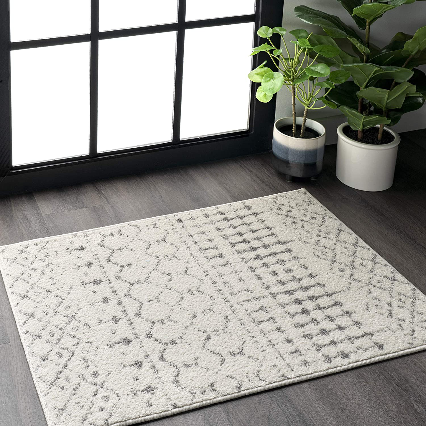 Rynx | nuLOOM Moroccan Blythe Runner Rug, 2' 8" x 8', Black