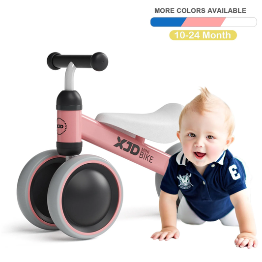 Rynx | Balance Bike Baby Push Walker Without Pedals Infant Bike with 4 Wheels