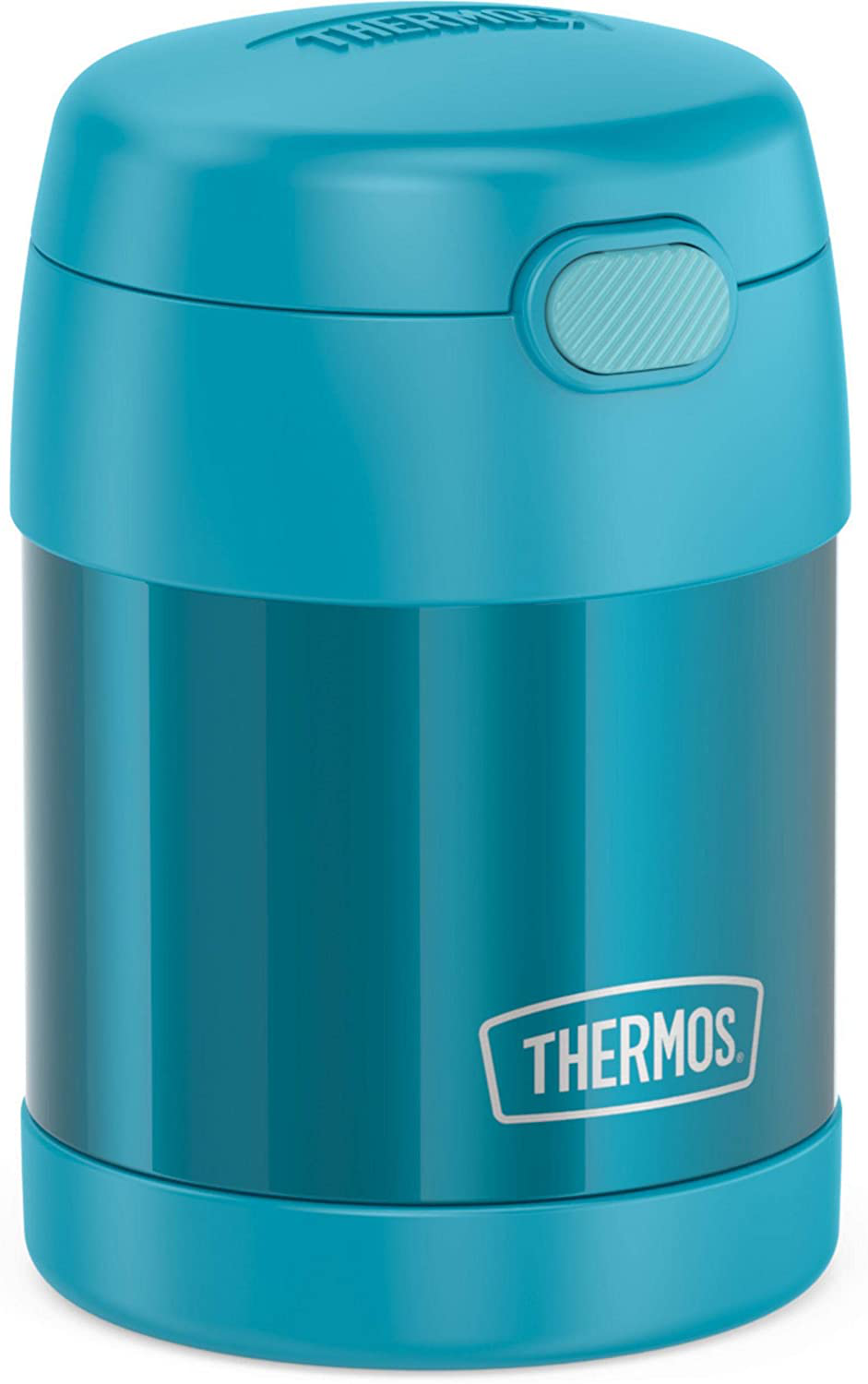 Rynx | THERMOS FUNTAINER 10 Ounce Stainless Steel Vacuum Insulated Children's Food Container with Collapsible Spoon, Navy Blue