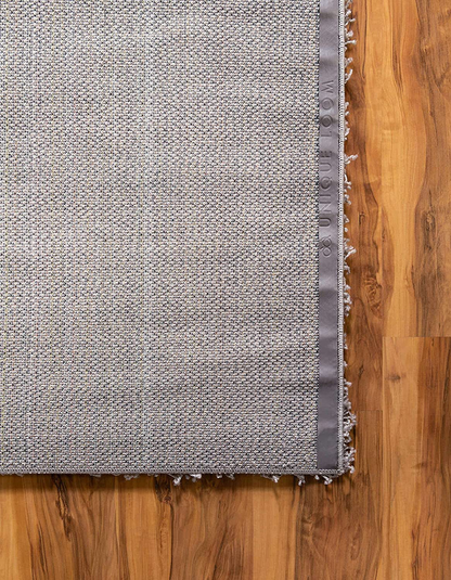 Rynx | Unique Loom Solo Solid Shag Collection Area Modern Pl plush rug Lush & Soft, 2' 6 x 10' 0, Jet Black