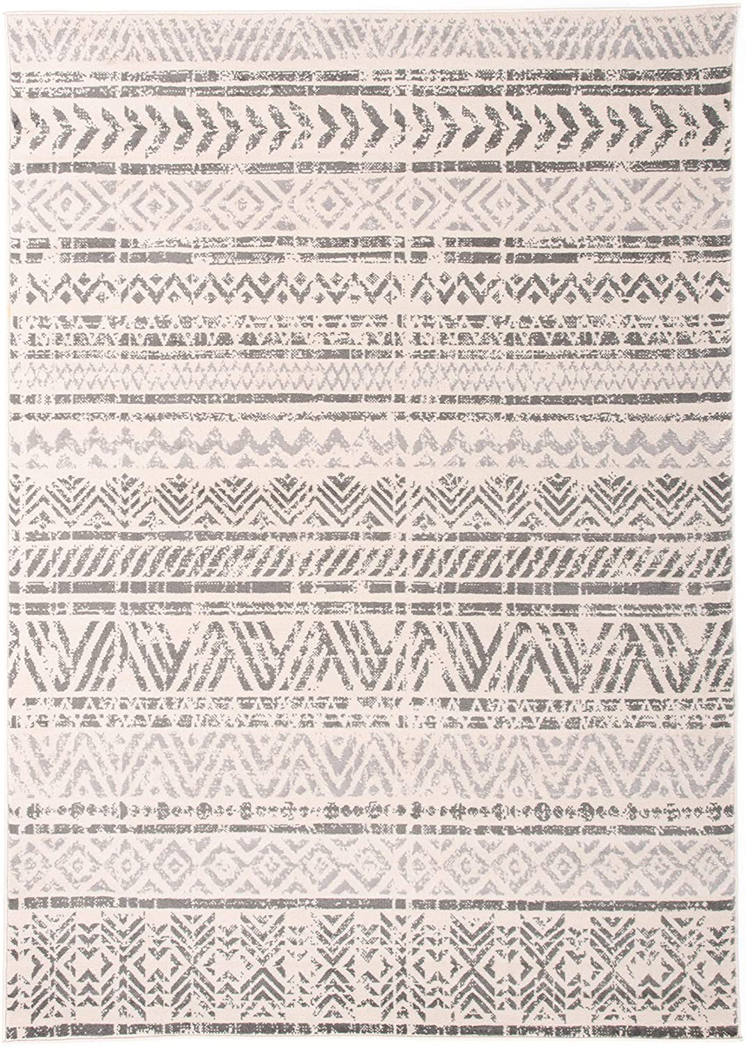 Rynx | Rugshop Geometric Bohemian Design Runner Rug 2' X 7' Multi