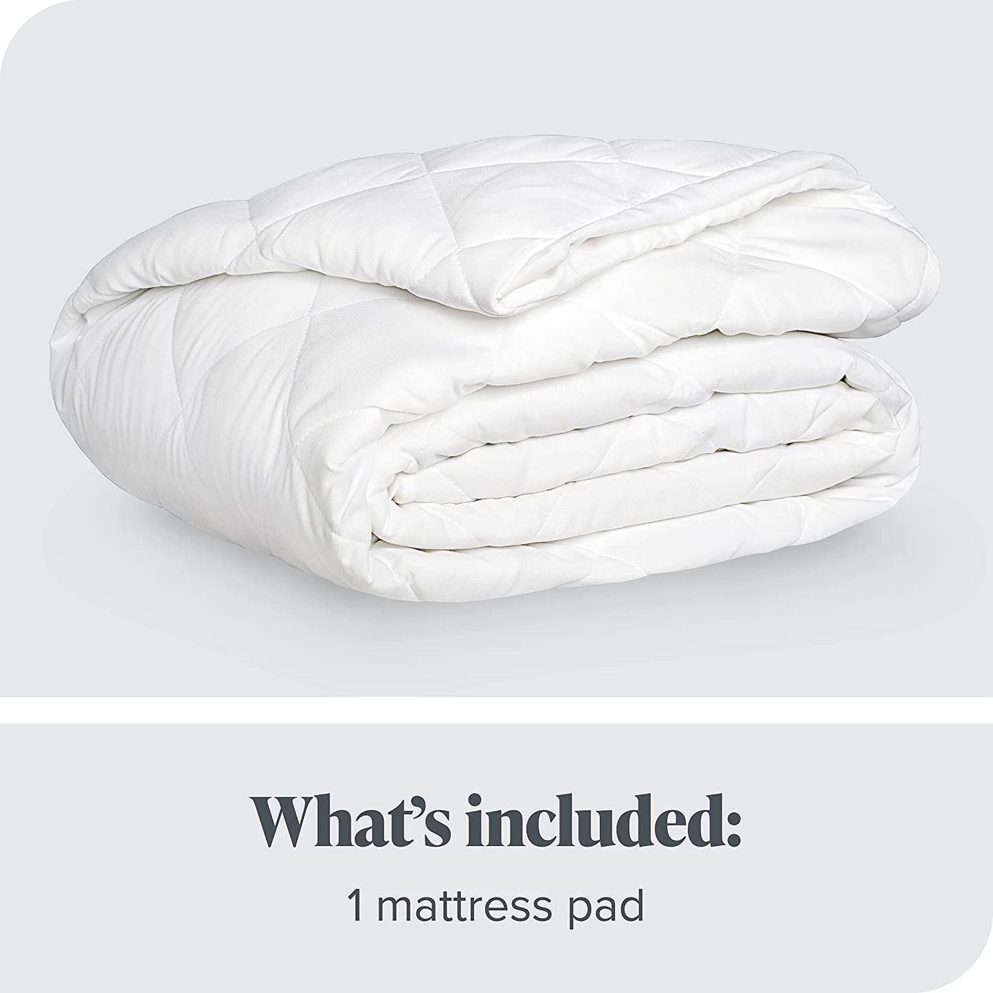Rynx | Bare Home Quilted Fitted Mattress Pad (King) - Cooling mattress protector - Easy to wash - Elastic mattress cover - Stretch-to-fit up to 15 inches deep (King)
