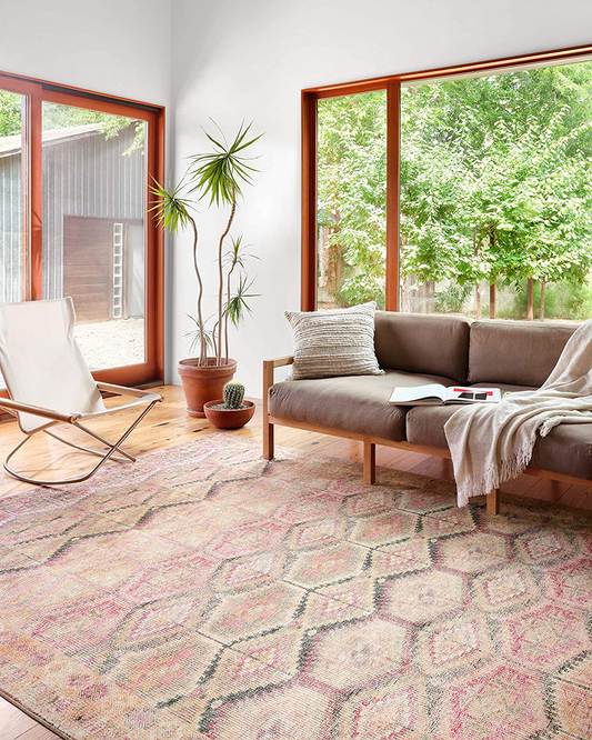 Rynx | Loloi II Layla LAY-17 Pink Traditional Accent Rug 2'-0" x 5'-0"
