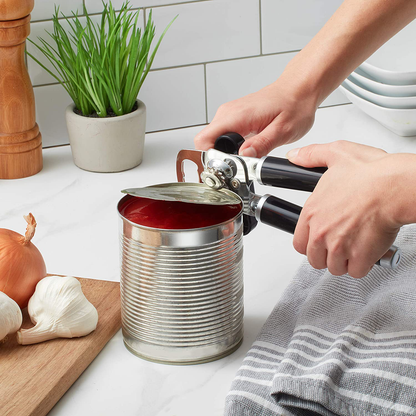Rynx | KitchenAid Classic Multifunction Can Opener / Corkscrew, 8.34-Inch, Charcoal Gray