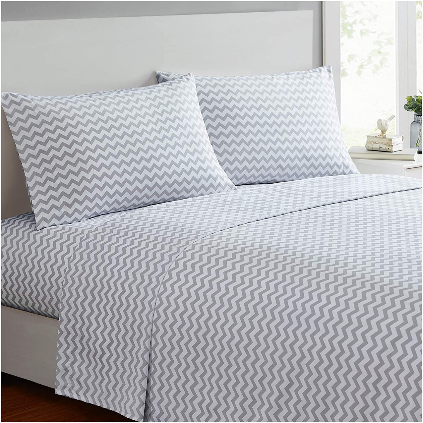 Rynx | Mellanni Bedding Set - Brushed Microfiber 1800 Bedding - Wrinkle-Free, Fade Resistant, Stain Resistant