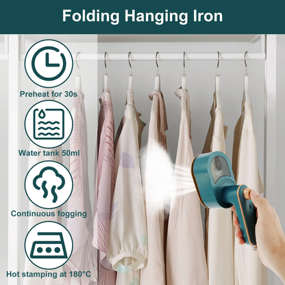 Rynx | Handheld portable garment steamers - Fast heating collapsible garment steamers