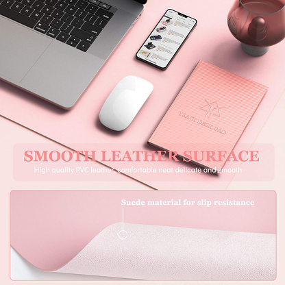 Rynx | Desk Pad Protector, Anti-Slip Thin Mouse Pad For Computers, Office Desk Accessories Laptop Waterproof Desk Protector For Office Decor And Home