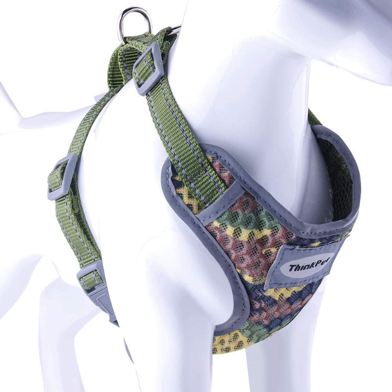 Rynx | Reflective Breathable Soft Air Mesh No Pull Harness For Cats And Dogs