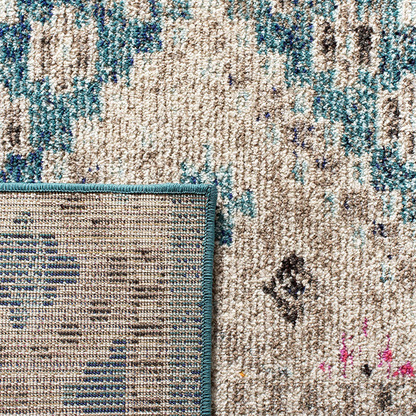 Rynx | Safavieh Madison Collection Mad418z Boho Diamond Distressed Non-Shedding Stain Resistant Living Room Bedroom Accent Rug, 2'2" X 4', Black / Yellow