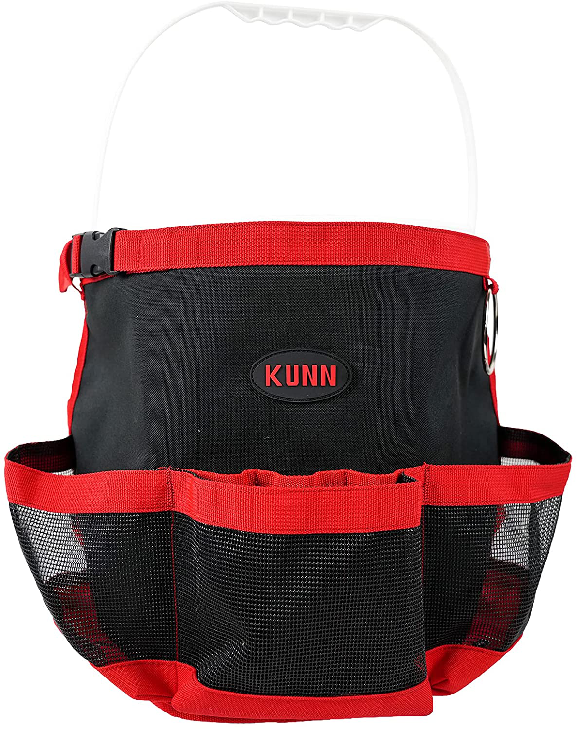 Rynx | KUNN Car Wash Bucket Tool Organizer for 5 Gallon Bucket with Towel Holder, Soap Pockets Cleaning Bucket Organizer Waterproof Mesh Pockets for Cleaning Supplies, Car Wash Supplies