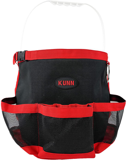 Rynx | KUNN Car Wash Bucket Tool Organizer for 5 Gallon Bucket with Towel Holder, Soap Pockets Cleaning Bucket Organizer Waterproof Mesh Pockets for Cleaning Supplies, Car Wash Supplies