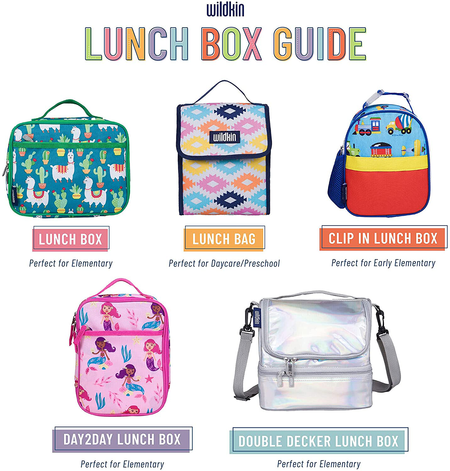 Rynx | Wildkin Kids Insulated Lunch Box for Boys and Girls, Perfect Size for Packing Warm or Cold Snacks for School and Travel, Mom's Choice Award Winner, BPA-free, Olive Kids (Dinosaur Land)
