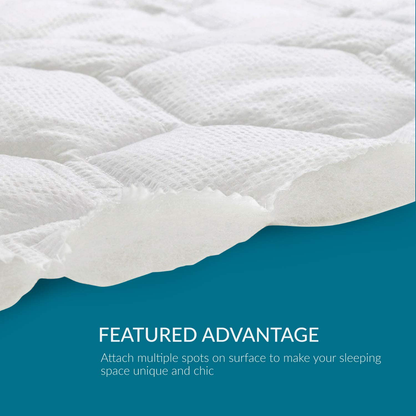 Rynx | Bedsure Full Size Mattress Pad Deep Pocket - Quilted Mattress Cover for Double Bed PillowTop Mattress Protector, Fitted Sheet Mattress Cover, 54x75 inches, White