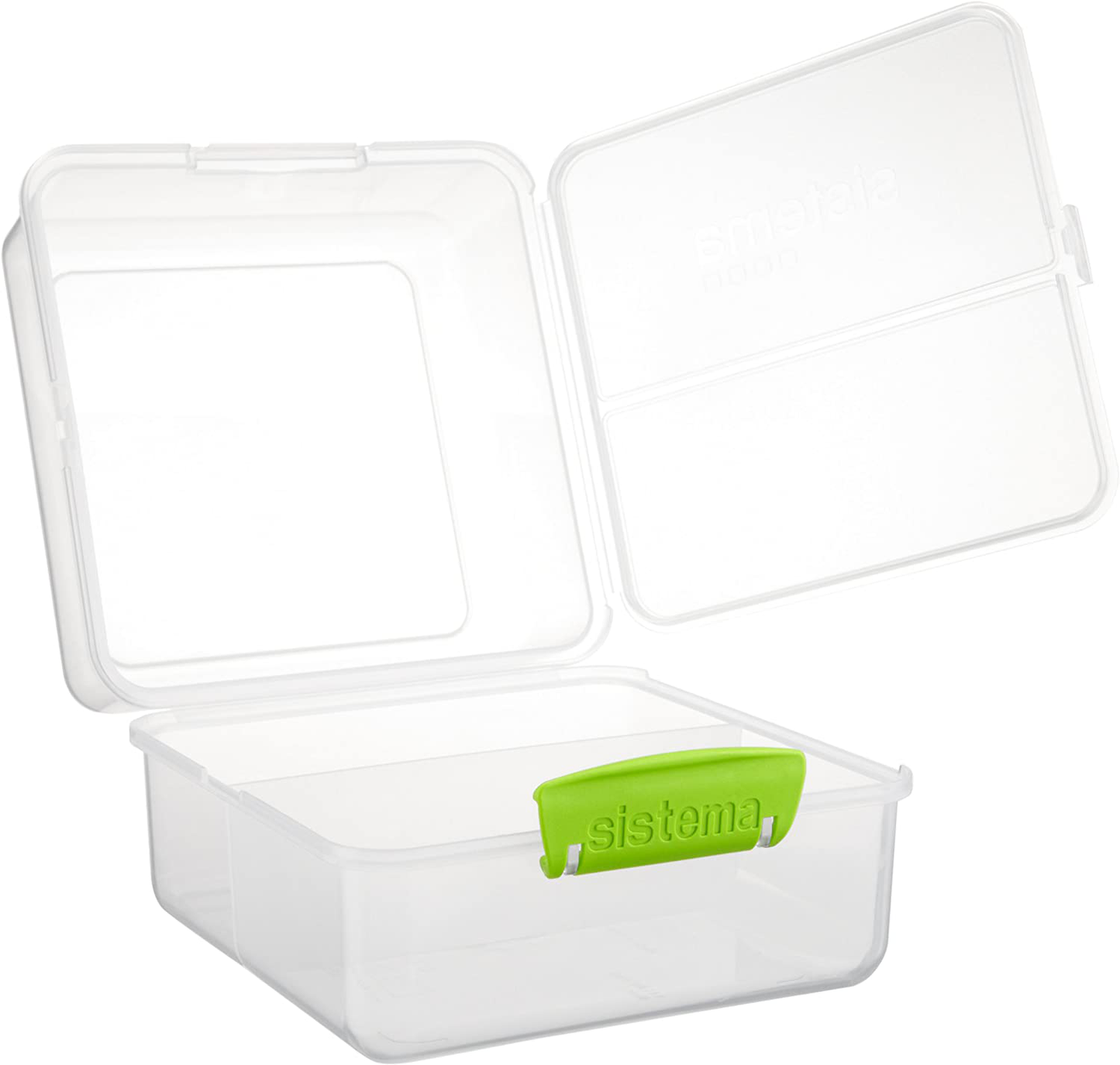Rynx | Sistema To Go Kids Lunchboxes & Meal Containers | 2 Twist 'N' Sip Kids Water Bottles, 2 Lunch Cube Max With Dividers & 2 Leakproof Yoghurt Cups | Bpa-Free