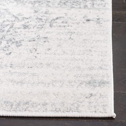 Rynx | Safavieh Madison Collection MAD603F Oriental Snowflake Medallion Distressed Non-Shedding Stain Resistant Living Room Bedroom Runner, 2'3" x 8', Gray / Ivory