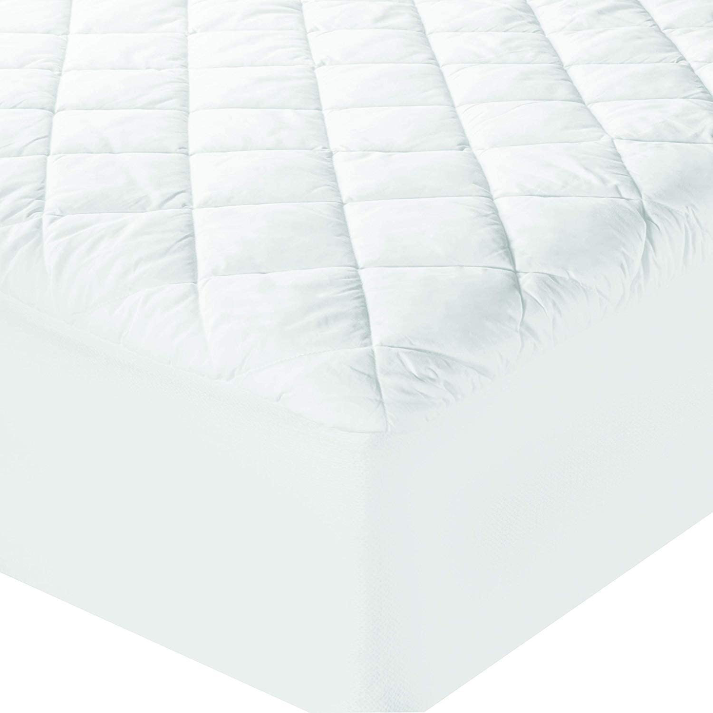 Rynx | Sealy Luxury 100% Cotton Fitted Mattress Protector, Full, White
