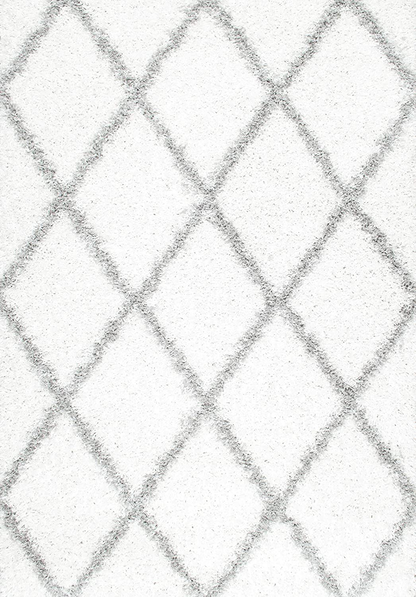Rynx | nuLOOM Tess Cozy Soft & Plush Modern Accent Rug, 2' x 3', White