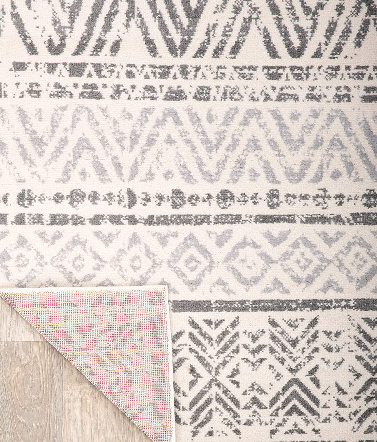 Rynx | Rugshop Geometric Bohemian Design Runner Rug 2' X 7' Multi