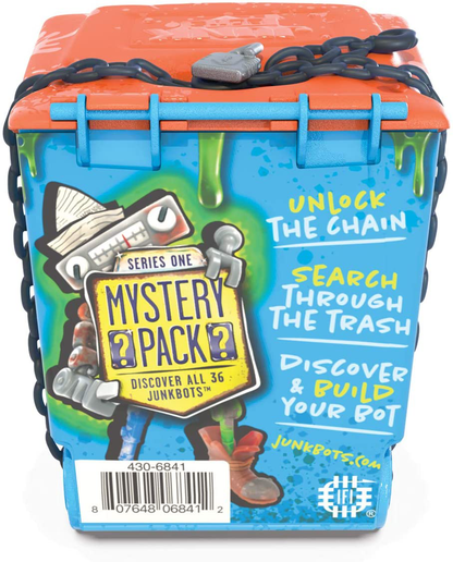 Rynx | Hexbug Junkbots - Trash Can Assortment Kit - Surprise Toys In Every Box Lol With Boys And Girls - Alien Powered Toys For Kids - 15+ Pieces Of Action Construction Figures - For Age Group 5 And Up