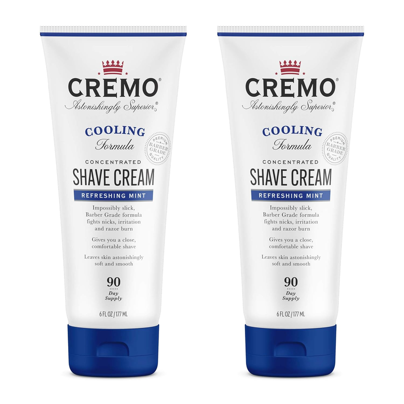 Rynx | Cremo Barber Grade Cooling Shave Cream, Astonishingly Superior Ultra-Slick Shaving Cream