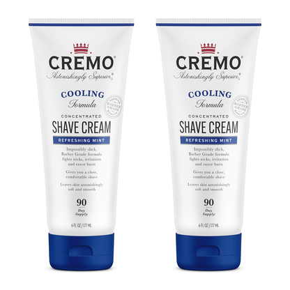 Rynx | Cremo Barber Grade Cooling Shave Cream, Astonishingly Superior Ultra-Slick Shaving Cream