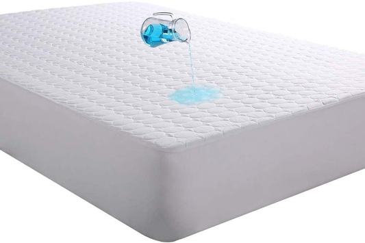 Rynx | Bedecor quilted fitted mattress protector super water absorption deep pocket up to 18 inches - Queen