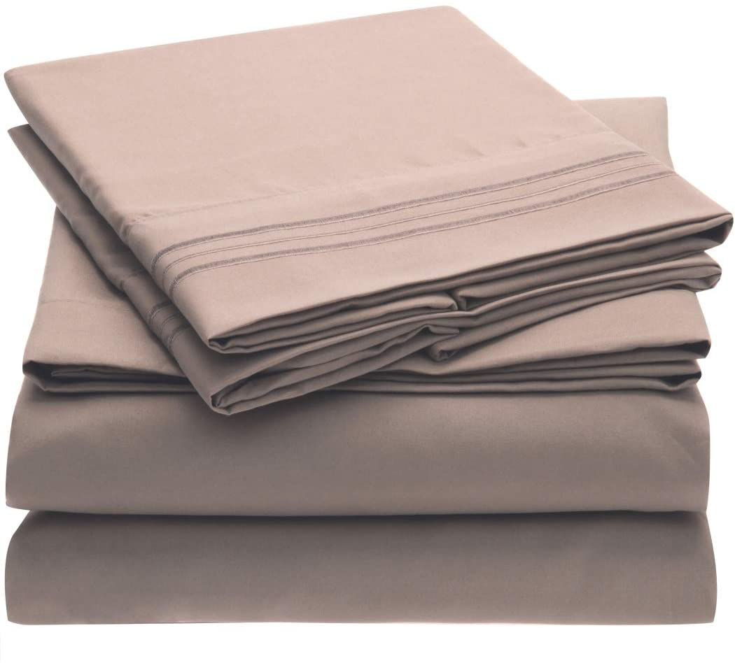 Rynx | Mellanni Bedding Set - Brushed Microfiber 1800 Bedding - Wrinkle-Free, Fade Resistant, Stain Resistant