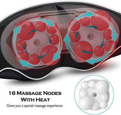 Rynx | Shiatsu neck massage and back massages with heat, VIKTOR JURGEN deep tissue kneading comfort sports recovery massage devices for neck, back, shoulders, feet, relaxation gifts for him, her, women, men