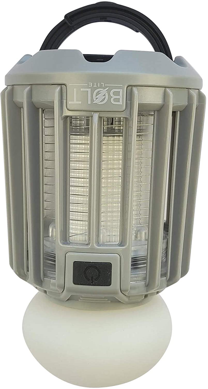 Rynx | BOLT LITE Camping Lantern + Bug Zapper Mosquito and Fly Killer Rechargeable Portable Light Pest Repellent