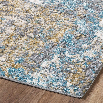 Rynx | Persian Rugs 6490 Gray 2 x 7 Abstract Modern Area Rug
