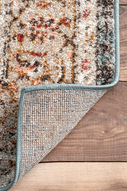 Rynx | nuLOOM Shane Persian Vintage Runner Rug, 2' 6" x 8', Beige