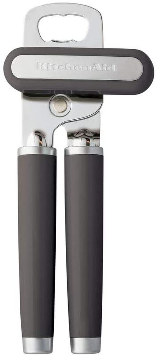 Rynx | KitchenAid Classic Multifunction Can Opener / Corkscrew, 8.34-Inch, Charcoal Gray