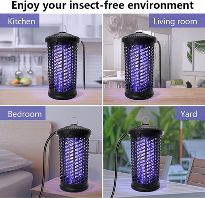 Rynx | Electric Insect Catcher, Mosquito Catcher Outdoor/Indoor, 4200v Waterproof Fly Insect Repellent, Mosquito Killer For Home, Terrace, Backyard