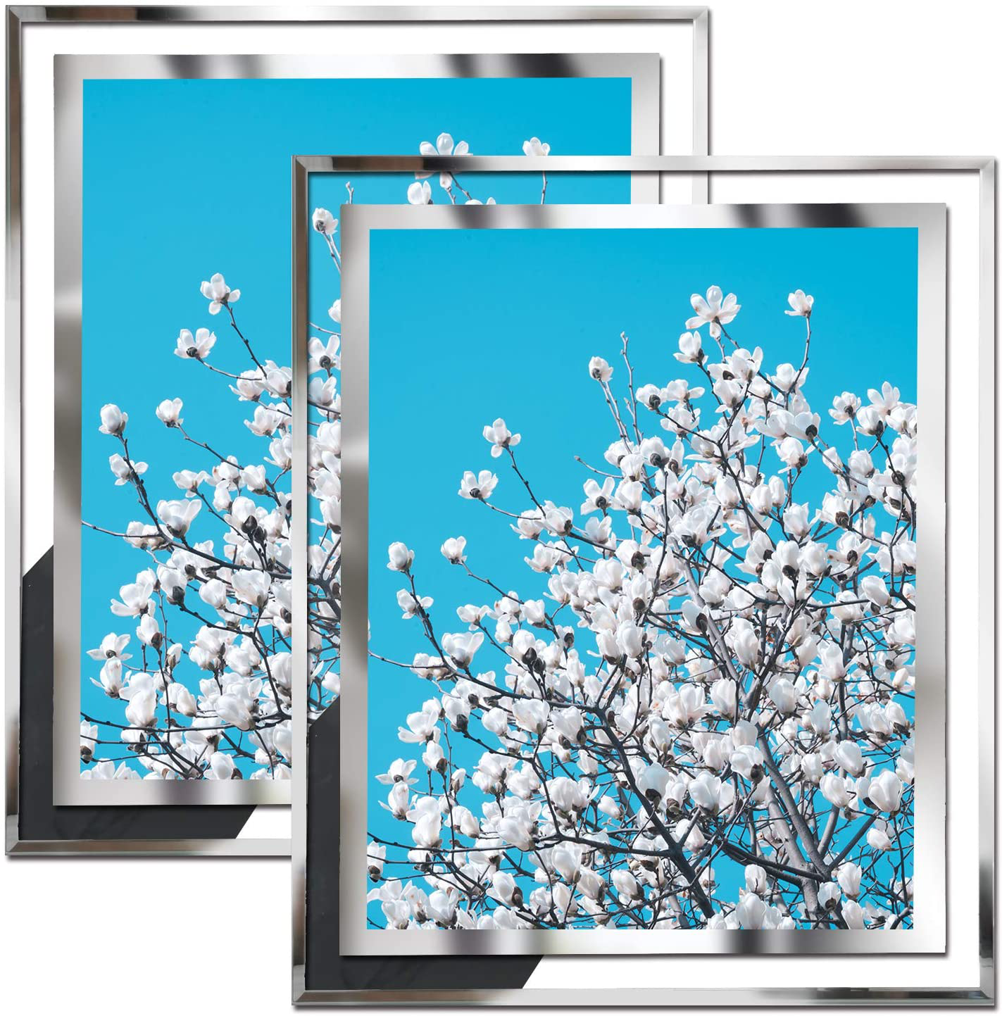 Rynx | 8.5 x 11 Certificate Document Frame Pack4 Diploma Glass Picture Frames for Tabletop