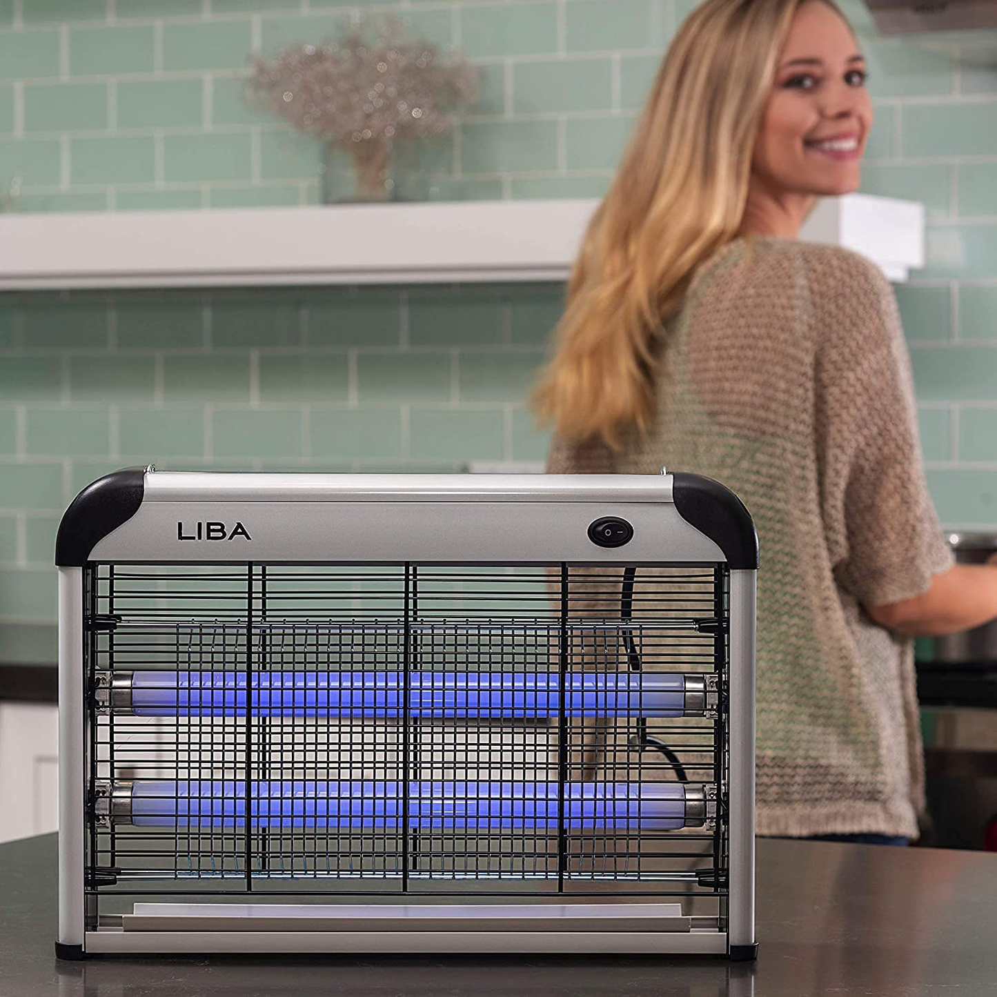 Rynx | Liba Zapper Electric Indoor House Zapper Powerful 2800v Grid - Two Extra Replacement Bulbs