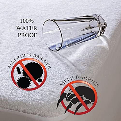 Rynx | SUPERIOR Full XL Waterproof Mattress Protector 100% Cotton