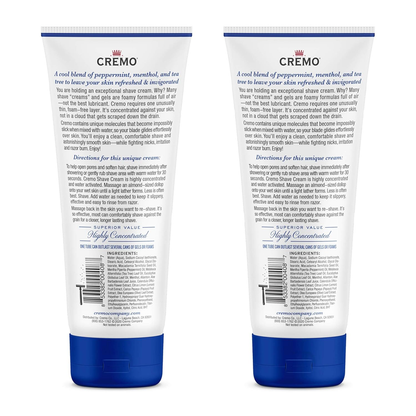 Rynx | Cremo Barber Grade Cooling Shave Cream, Astonishingly Superior Ultra-Slick Shaving Cream