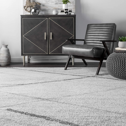 Rynx | Nuloom Thigpen Modern Accent Rug, 2' X 3', Gray