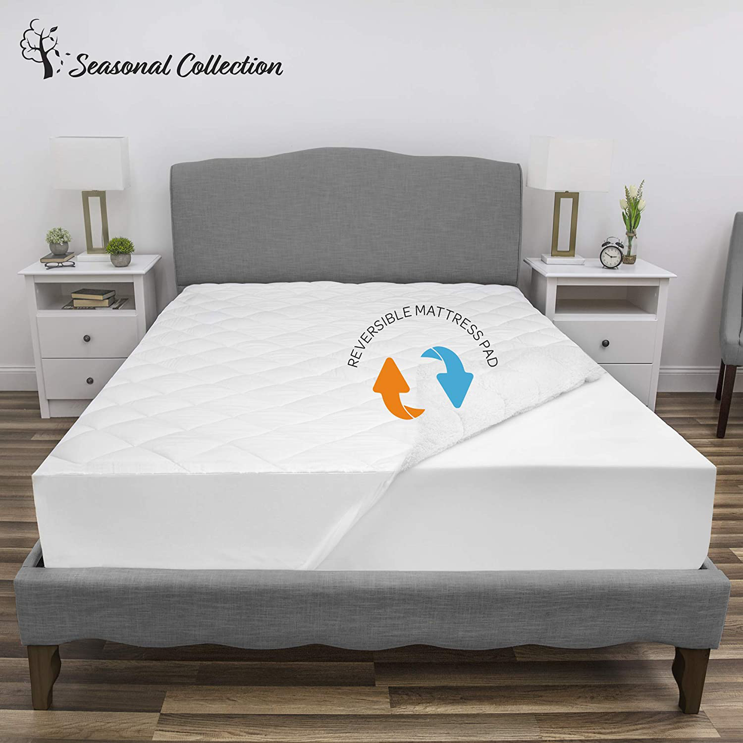 Rynx | SensorPedic All Seasons Reversible Mattress Protector, Twin