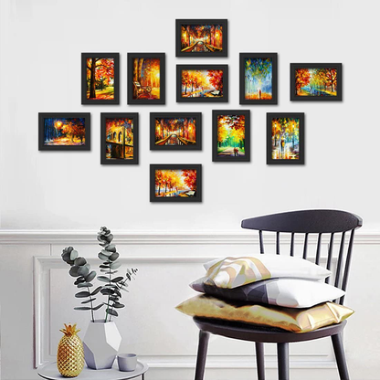 Rynx | Gift Garden 4x6 Picture Frame Black Photo Frames Bulk for Wall or Table, Set of 12