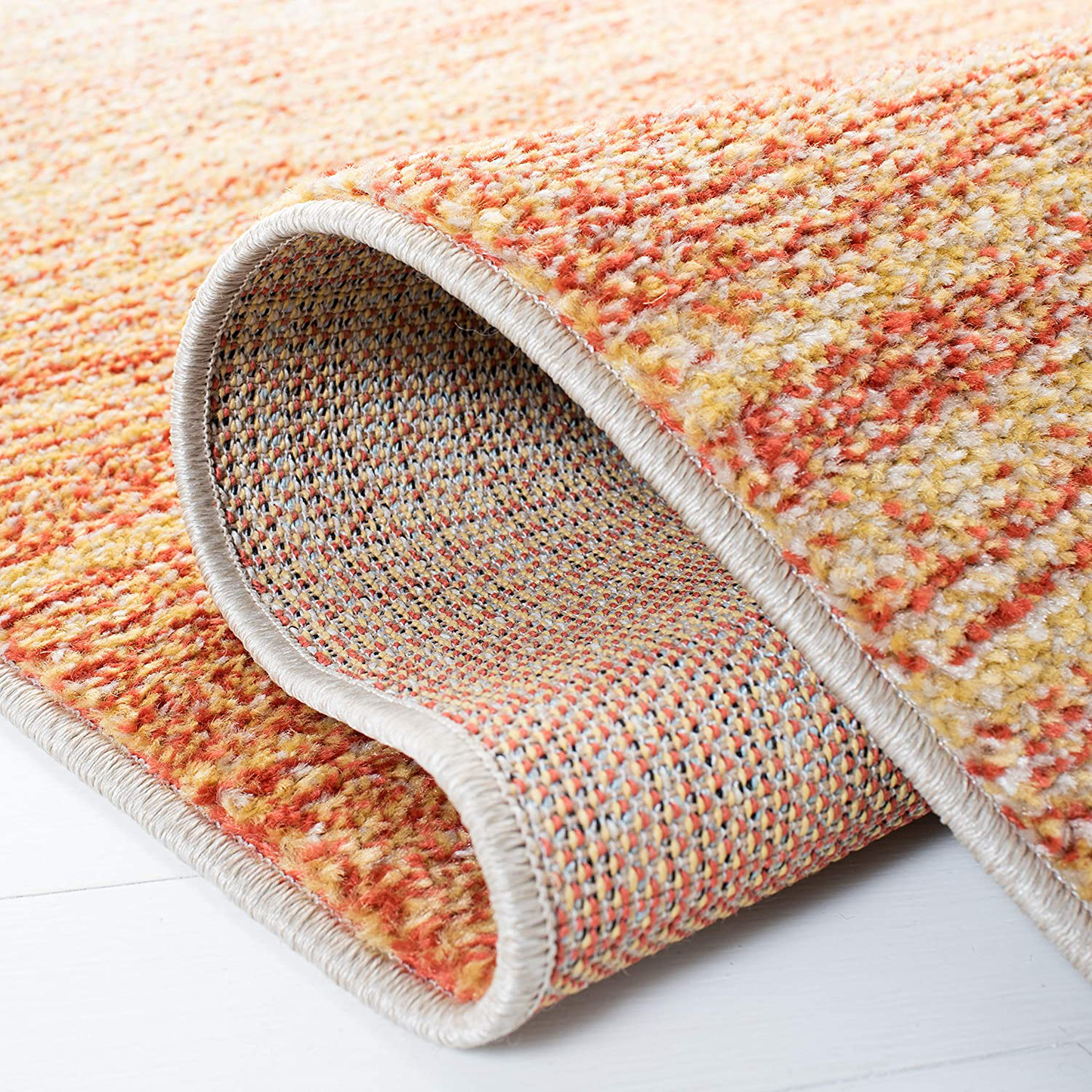 Rynx | Safavieh Adirondack Collection ADR142G Modern Ombre Rug, 5'1" x 7'6", Gray / Light Gray