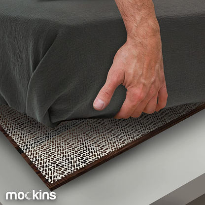 Rynx | Mockins Full Size 48" x 72" Non-Slip Mattress Protector | Prevents mattress and topper from sliding | Strong and durable grip pad | Multi-purpose and customizable…