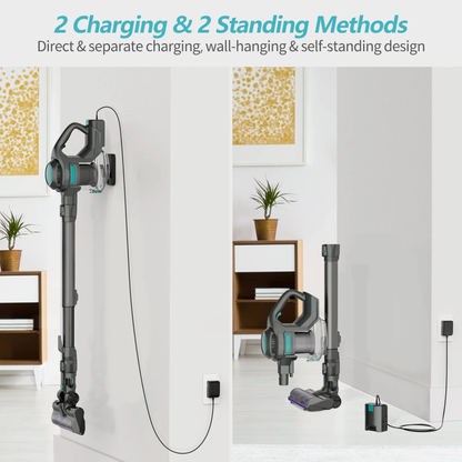 Rynx | Lightweight cordless vacuum cleaner with strong suction power
