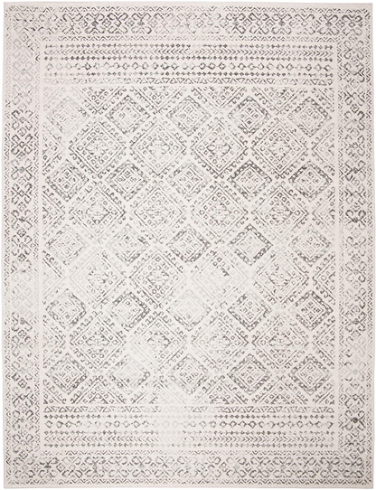 Rynx | Safavieh Tulum Collection TUL264B Moroccan Boho Distressed Non-Shedding Stain-Resistant Living Room Bedroom Runner, 2' x 7', Ivory / Turquoise