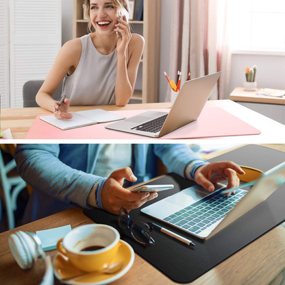 Rynx | Desk Pad Protector, Anti-Slip Thin Mouse Pad For Computers, Office Desk Accessories Laptop Waterproof Desk Protector For Office Decor And Home