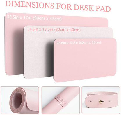 Rynx | Desk Pad Protector, Anti-Slip Thin Mouse Pad For Computers, Office Desk Accessories Laptop Waterproof Desk Protector For Office Decor And Home