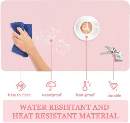 Rynx | Desk Pad Protector, Anti-Slip Thin Mouse Pad For Computers, Office Desk Accessories Laptop Waterproof Desk Protector For Office Decor And Home
