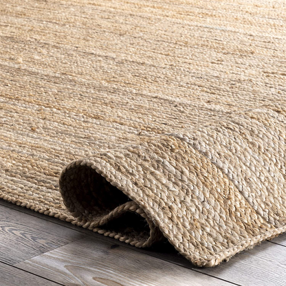 Rynx | Nuloom Rigo Handwoven Rustic Jute Runner Rug, 2' 6" X 6', Natural