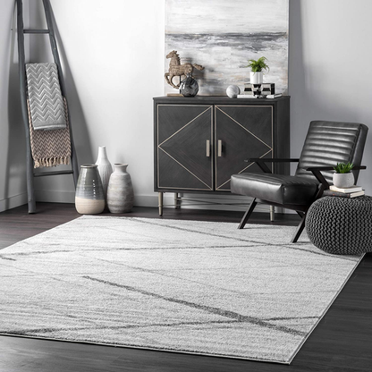 Rynx | Nuloom Thigpen Modern Accent Rug, 2' X 3', Gray